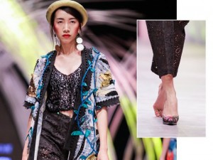 Bí quyết mặc đẹp - Phan Linh bản lĩnh xử lý sự cố rớt giày khi catwalk