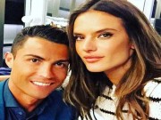 Bóng đá - SAO 360 độ: Ronaldo thân mật bên siêu mẫu đình đám