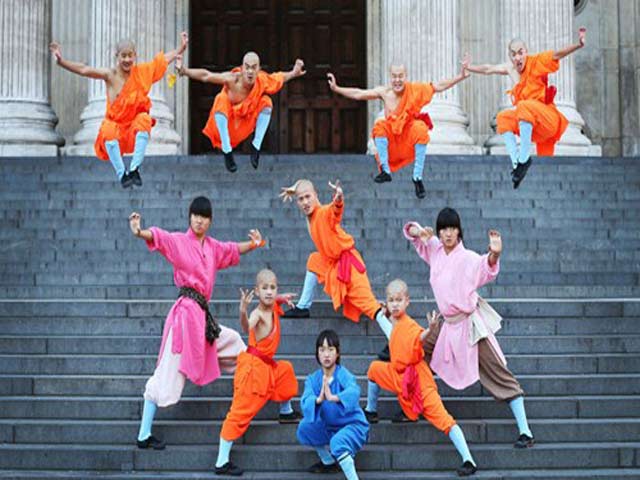 Thể thao - Tròn mắt nhìn võ tăng Thiếu Lâm tung tuyệt chiêu giữa London