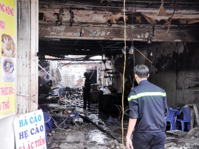 Tin tức Việt Nam - TP.HCM: Hai mẹ con chết cháy trong quán hủ tiếu