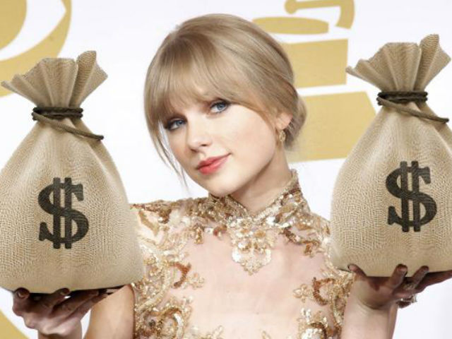 Taylor Swift kiếm 7 nghìn tỉ đồng năm 2015