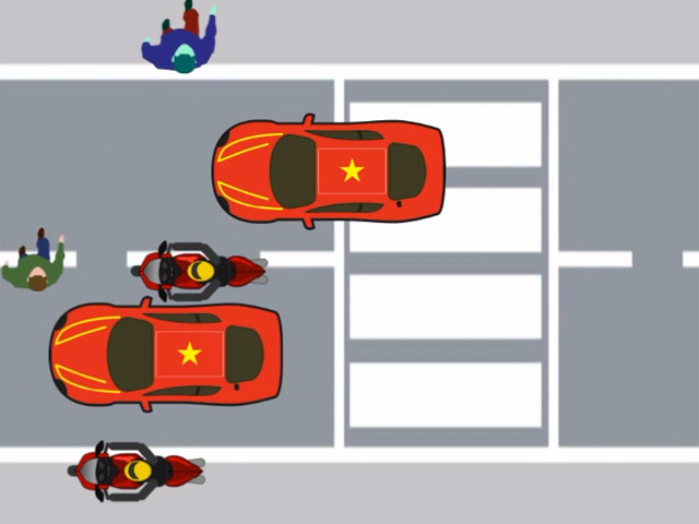 Tin tức trong ngày - Clip: So sánh giao thông Việt Nam &amp; Mỹ (P.3)