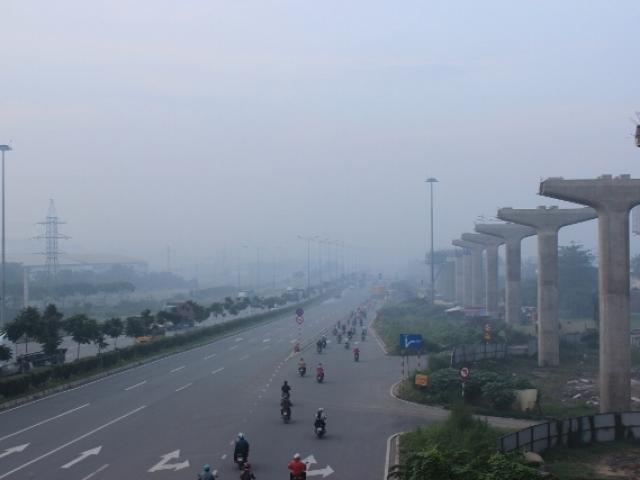 Tin tức Việt Nam - Sài Gòn bồng bềnh trong sương mù dày nhất từ đầu năm