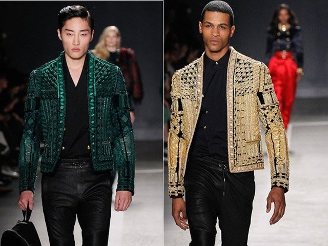 Xu hướng thời trang - Các chàng "ngất ngây" vì BST Balmain dành cho H&amp;M