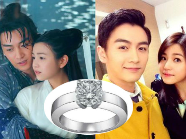 Phim - Cận cảnh nhẫn 10 tỉ "Dương Quá" cầu hôn "Tiểu Long Nữ"