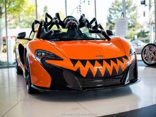 Xe xịn - Siêu xe McLaren 650S Spider "hóa nhện khổng lồ"