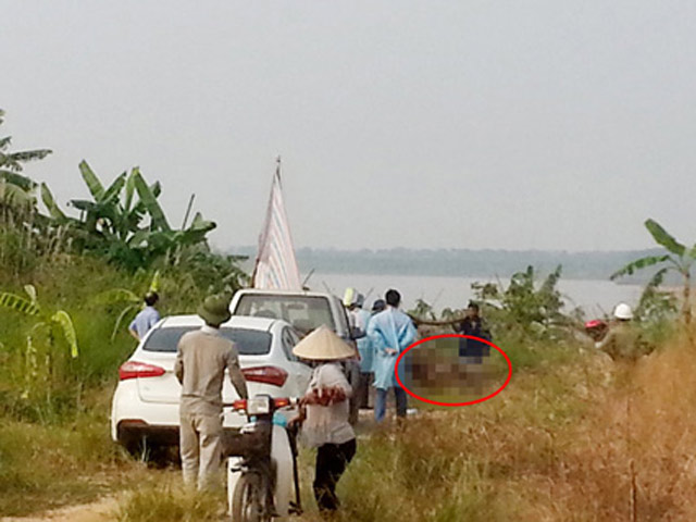 Pháp luật - HN: Thi thể có dấu hiệu bất thường nổi trên sông Hồng