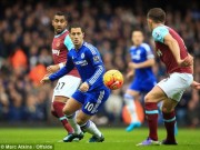 Bóng đá Ngoại hạng Anh - Chi tiết West Ham - Chelsea: Không thể đứng vững (KT)