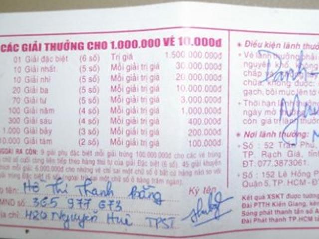 Pháp luật - Màn ảo thuật nào khiến 8 tờ vé số trúng thành trật?