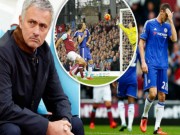 Bóng đá - Chelsea: Cơn bĩ cực đỉnh điểm của Mourinho