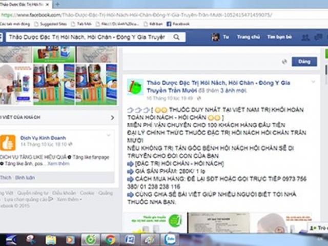 Sức khỏe đời sống - Đừng vội tin "thuốc gia truyền" bán trên mạng