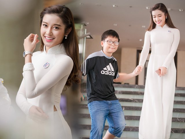 Người mẫu - Hoa hậu - Á hậu Huyền My được cả nhà "tháp tùng" đi sự kiện