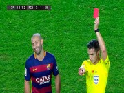 Bóng đá - Chửi tục trọng tài, Mascherano có thể lỡ El Clasico