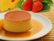 Ẩm thực - Cách làm bánh flan phô mai thơm bùi, béo ngậy