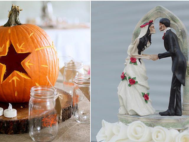 Gợi ý cho đám cưới mang phong cách Halloween ấn tượng