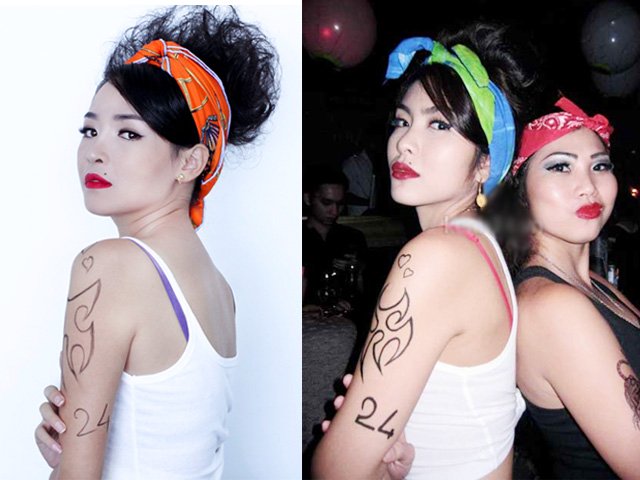 Làm đẹp - Hot girl Nam Định hóa Hà Tăng phiên bản nổi loạn