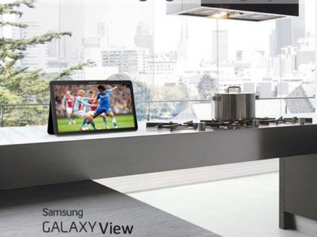 Máy tính xách tay - "Quái vật" Samsung Galaxy View lộ cấu hình