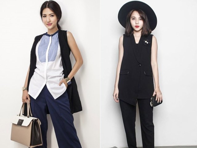 Thời trang - Áo vest không tay: Món đồ phải có mùa này