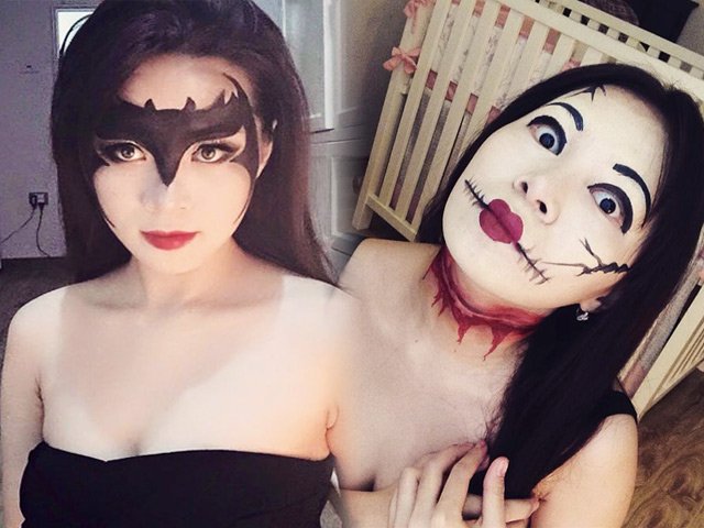Làm đẹp - 9X Hải Phòng gợi ý trang điểm Halloween đẹp mắt