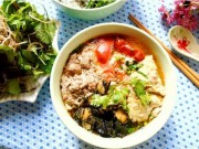 Ẩm thực - Bún riêu cua nóng hổi cho ngày trở gió