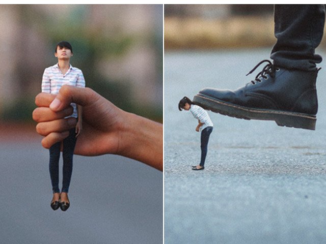 Bạn trẻ - Cuộc sống - Bộ ảnh " Đừng bạo hành" khiến người xem suy ngẫm