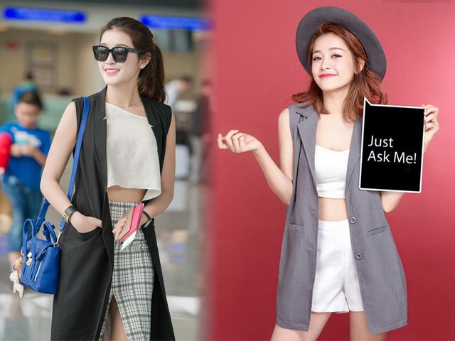 Thời trang - Sao Việt hiện đại, cá tính với mốt blazer không tay