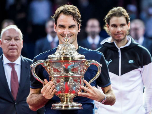 Thể thao - Thua Federer, Nadal vẫn "vui như hội"