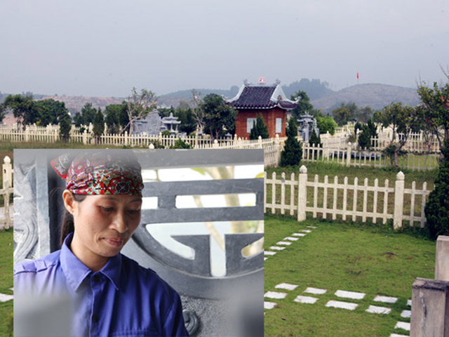 Tin tức trong ngày - "Bám" mộ người chết mưu sinh ở lưng chừng đồi