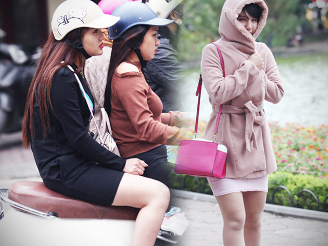 Xu hướng thời trang - Thiếu nữ Hà Nội "trên đông, dưới hè" ngày gió mùa về