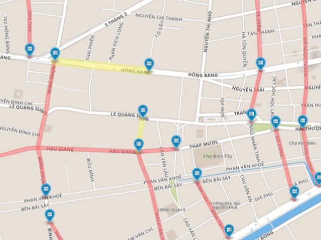 Tin tức trong ngày - TP.HCM: Bản đồ 19 tuyến đường sắp được đào lắp cống