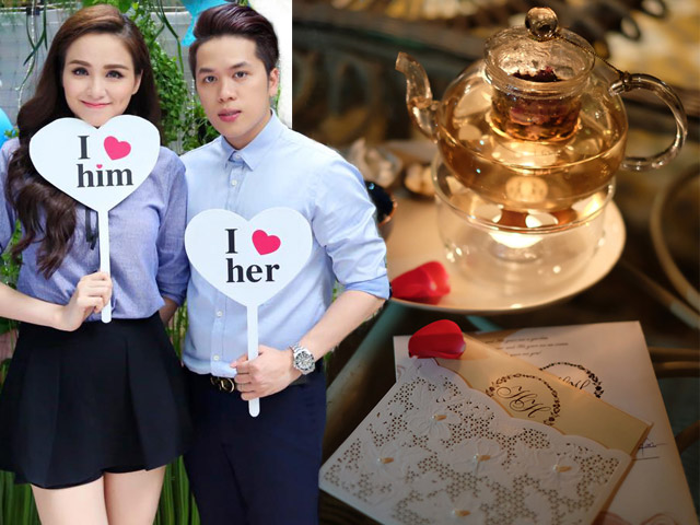 Phim - Hé lộ thiệp cưới lãng mạn của Diễm Hương