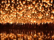 Du lịch - Lung linh lễ hội hoa đăng Loy Krathong ở Thái Lan