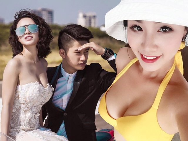 Bạn trẻ - Cuộc sống - Linh Miu "trốn" Hữu Công chụp ảnh cưới với "trai lạ"