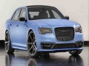 Ô tô - Xe máy - Chrysler 300 Super S concept mới tinh tế trong sắc xanh