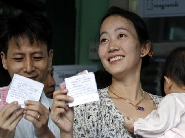 Thế giới - Ảnh: Toàn cảnh cuộc bầu cử lịch sử tại Myanmar