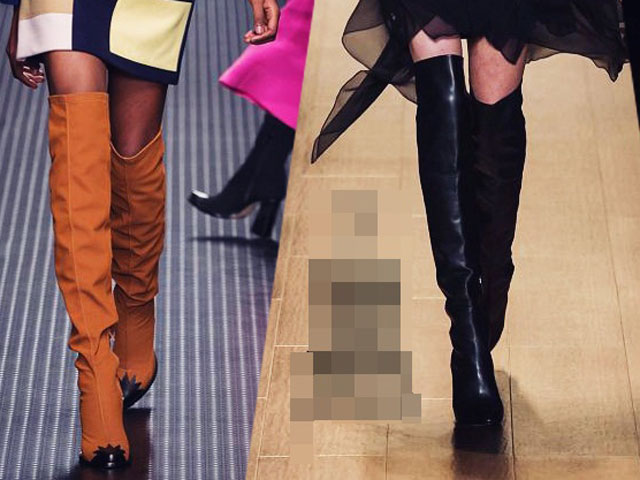 Bí quyết mặc đẹp - Boot dài qua gối "gây mê" tại sàn diễn thời trang