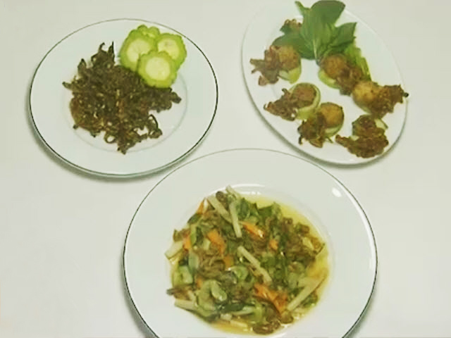 Ẩm thực - Ba món khai vị với khổ qua sấy