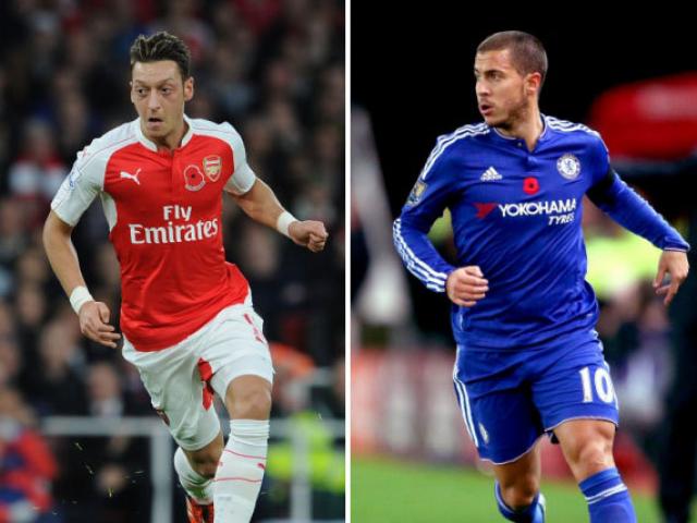 Bóng đá - "Ảo thuật gia" Premier League: Ozil "đè bẹp" Hazard