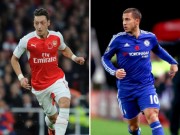 Bóng đá - &quot;Ảo thuật gia&quot; Premier League: Ozil &quot;đè bẹp&quot; Hazard