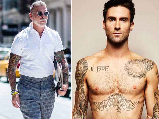 Bí quyết mặc đẹp - Choáng ngợp với 5 quý ông xăm trổ sành điệu