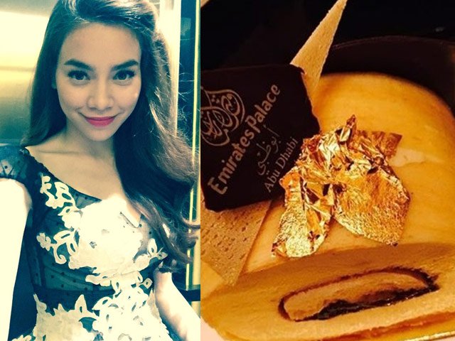 Người mẫu - Hoa hậu - Hà Hồ hưởng thụ dịch vụ "vàng" tại khách sạn tỷ phú