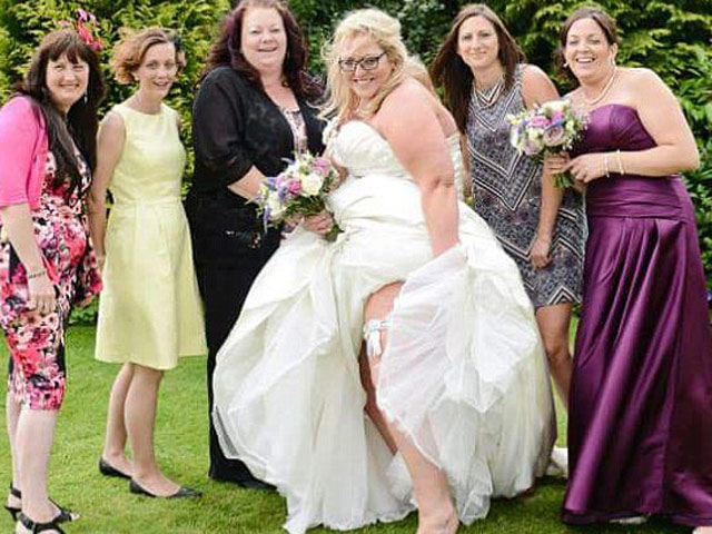 Độc đáo tiệm váy cưới dành cho các cô dâu... ngàn cân