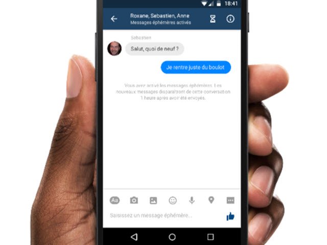 QC trực tuyến - Facebook đang thử nghiệm tin nhắn tự hủy trên Messenger