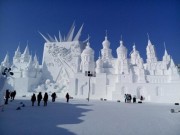 Du lịch - Cận cảnh Lễ hội Băng đăng Quốc tế Cáp Nhĩ Tân 2015