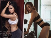 Bí quyết làm đẹp - Vòng 3 hấp dẫn như 2 cô gái Việt có thân hình cực sexy