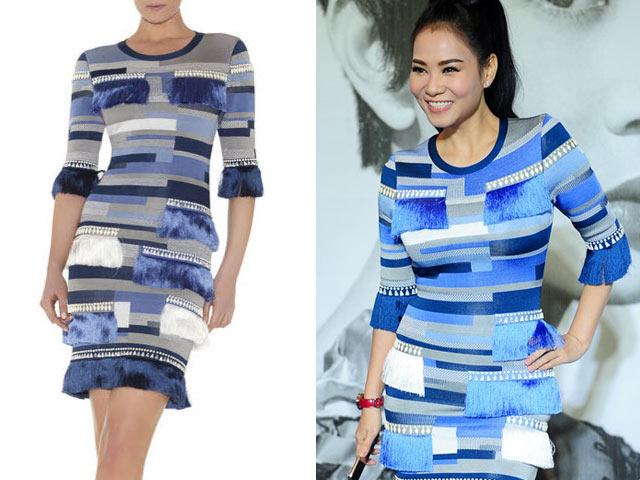 Váy hot nhất tuần: Hàng hiệu 100 triệu của Thu Minh