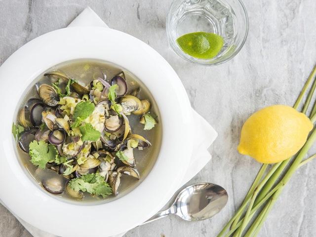 Ẩm thực - Hến xào sả ngon không thể tả