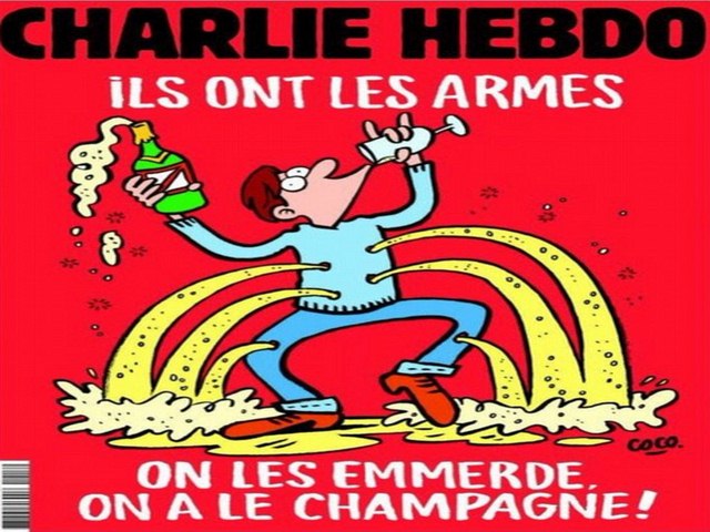 Charlie Hebdo vẽ tranh biếm đầu tiên sau vụ khủng bố Pháp