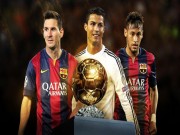 Bóng đá - Trước El Clasico: CR7, Neymar &quot;hết cửa&quot; giành QBV