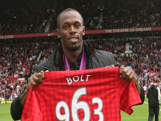 Bóng đá - Usain Bolt đề nghị được đá thay Martial ở MU